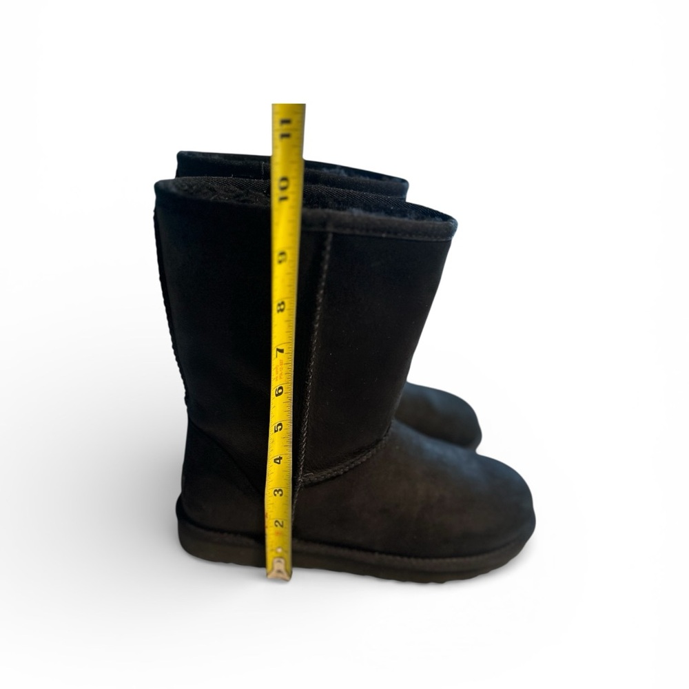 UGG Black Leather Boots - Picture 4 of 8